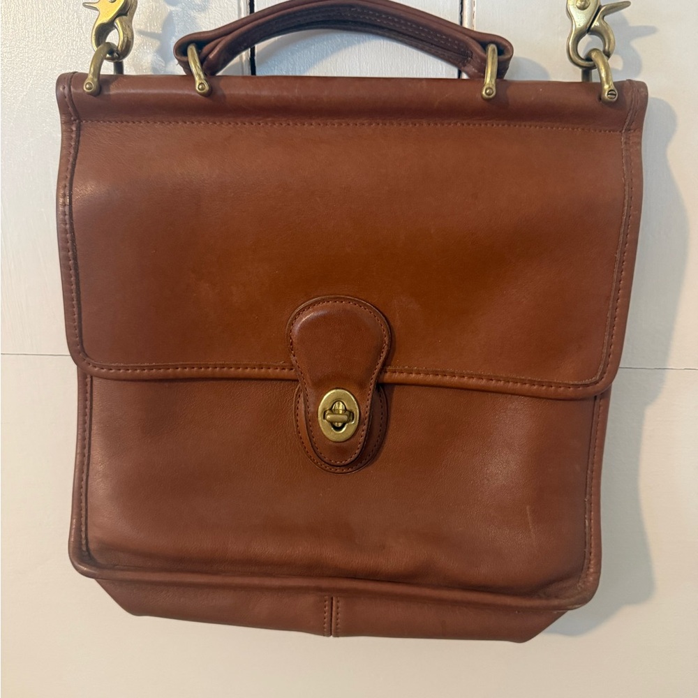 Coach Brown Leather Satchel